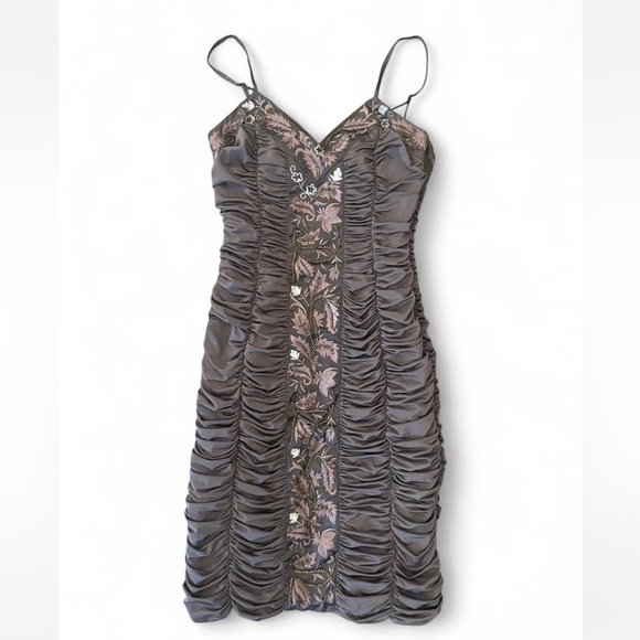 lavendar brown dresses Minuit Nocturne Dress